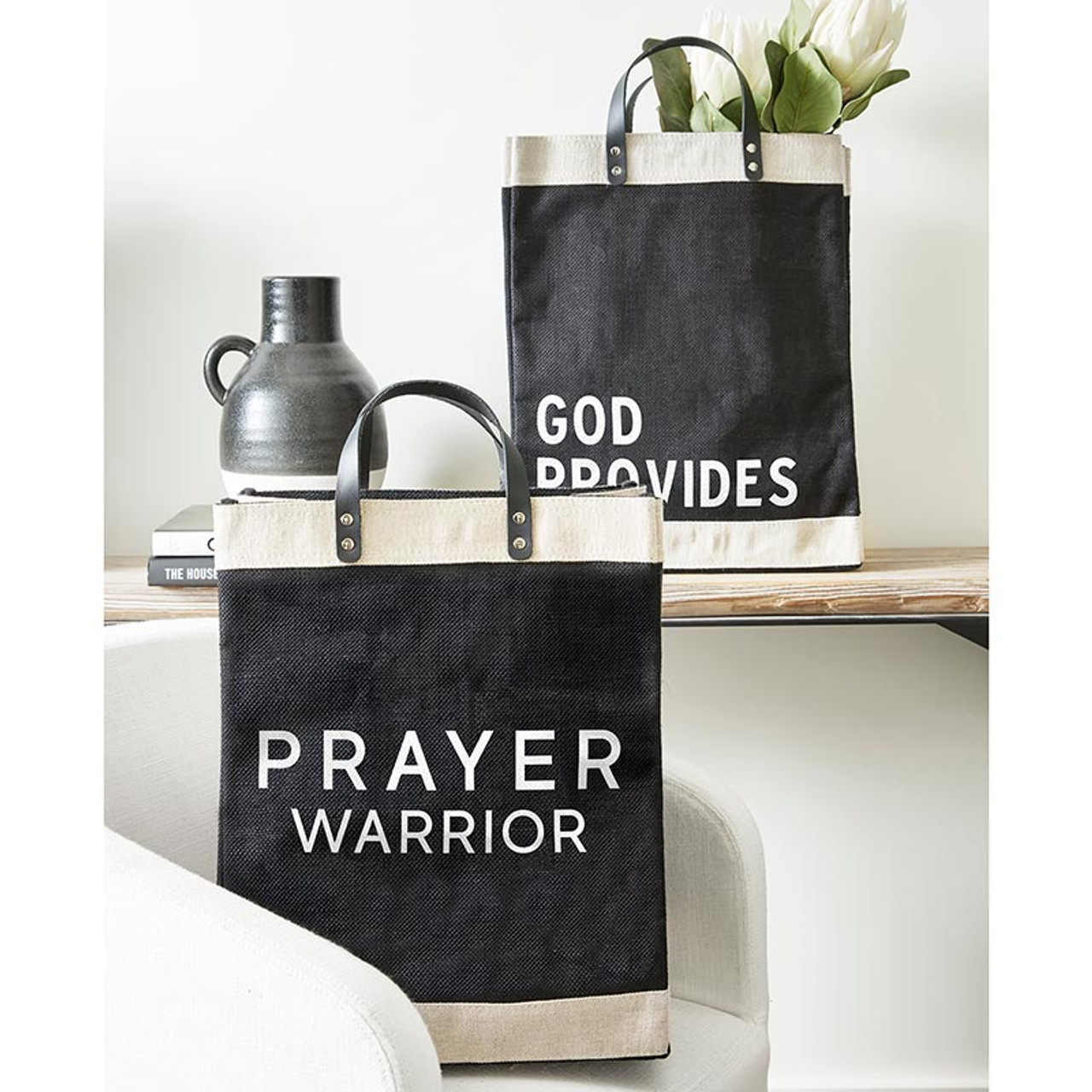 Prayer Warrior - Farmers Market Tote | Free Shipping - Image 2