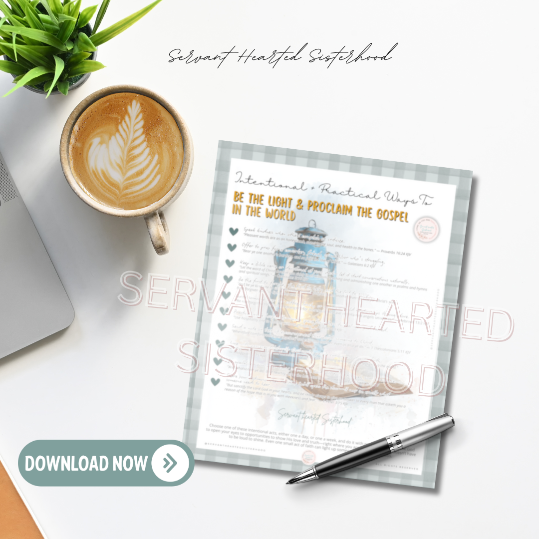 SHS Intentional Ways To Be the Light & Proclaim the Gospel in the World (instant download) - Image 3