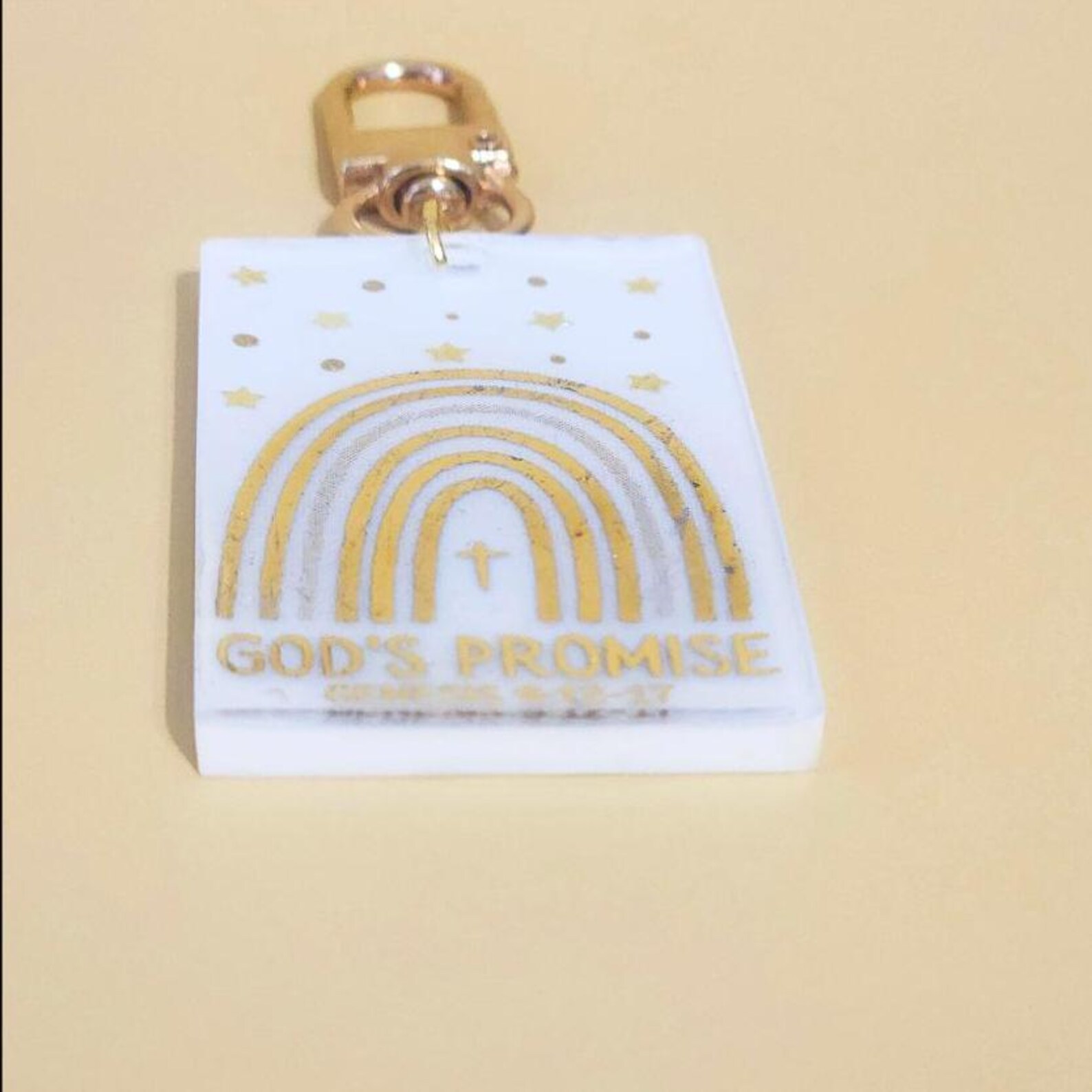 Bible Verse Keychain Christian Stocking Stuffer Faith Encouragement Gift for Women Inspirational Scripture Key Ring - Image 3