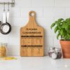 Kitchen Conversions | Engraved Bamboo Serving Board