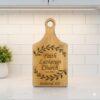 Custom Church Bamboo Cutting Board | Engraved Logo Board | Pastor Appreciation | Church Anniversary | Faith-Based Gift