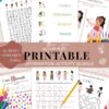 Printable Affirmation Activity Bundle