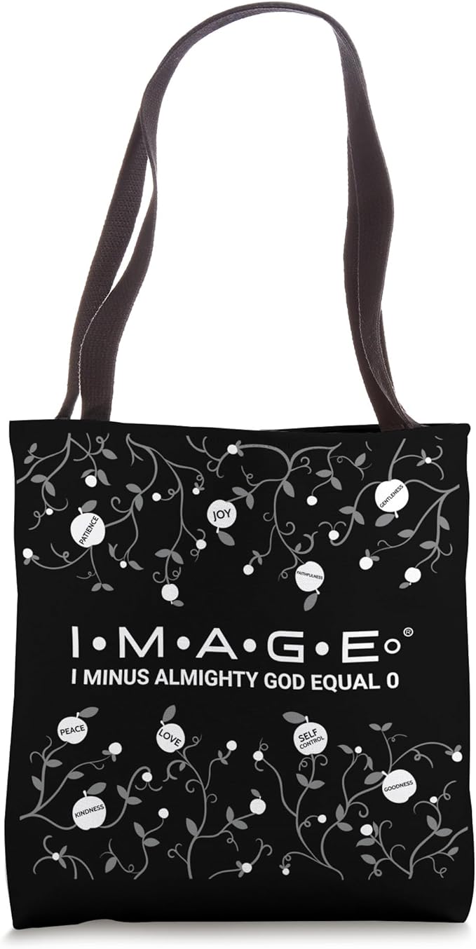 I minus Almighty God equal 0. Tote Bag