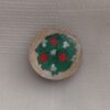Mistletoe Gold Baby Art Magnet