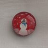 Snow Globe Red Baby Art Magnet