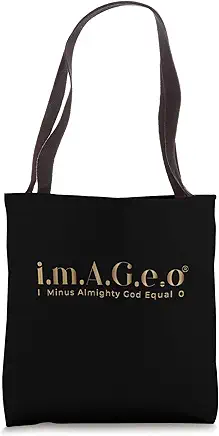 I minus Almighty God equal 0. Tote Bag