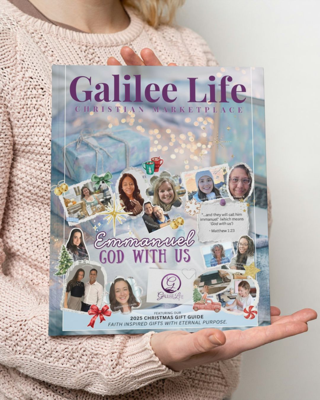 Galilee Life Winter 2025 Christian Magazine - Emmanuel God With Us