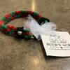 Redwood & Holly braided collar