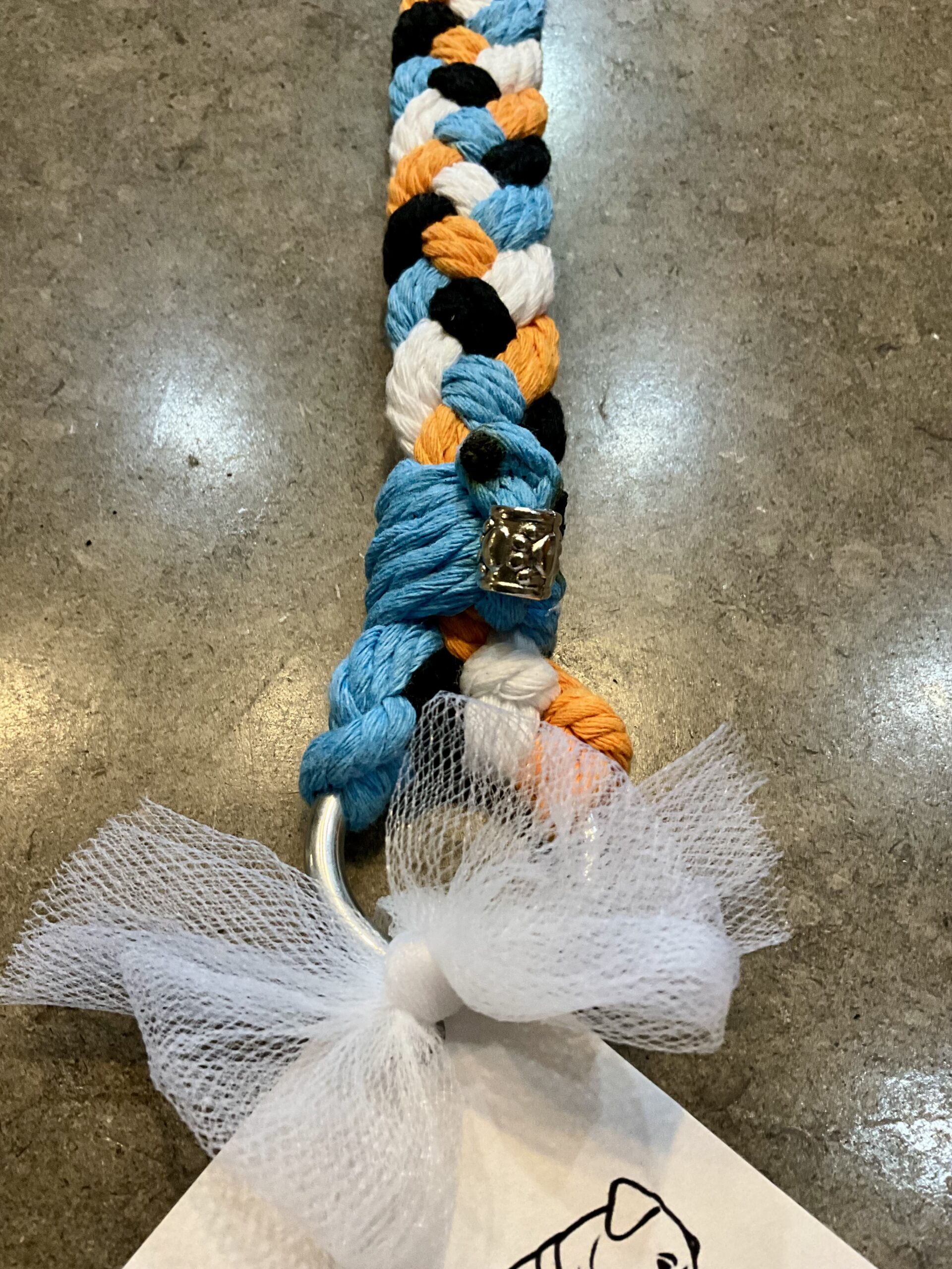 Frontier Sky braided dog collar - Image 3