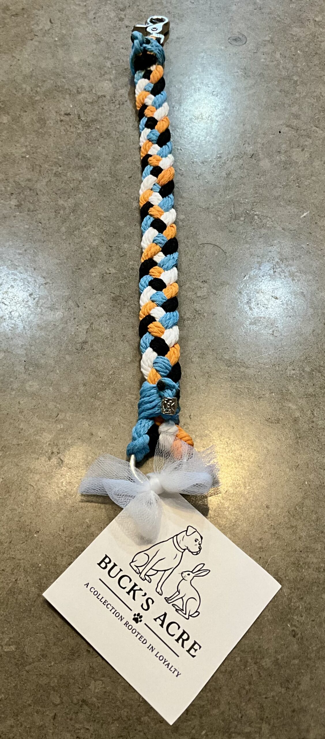Frontier Sky braided dog collar - Image 5