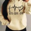 Faith Hope Love Hooded Sweatshirt