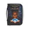Bible Cover — "God's Most Prized Possession" Inspirational Zippered Bible Case (Isaiah 43:4)