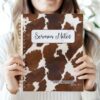 Cowhide Pattern Digital Sermon Journal Church Notes Western Style Prayer Reflection Notebook Christian Study Companion Scripture Diary (Copy)