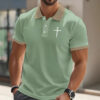 Men's Cross Short Sleeve Polo Shirt