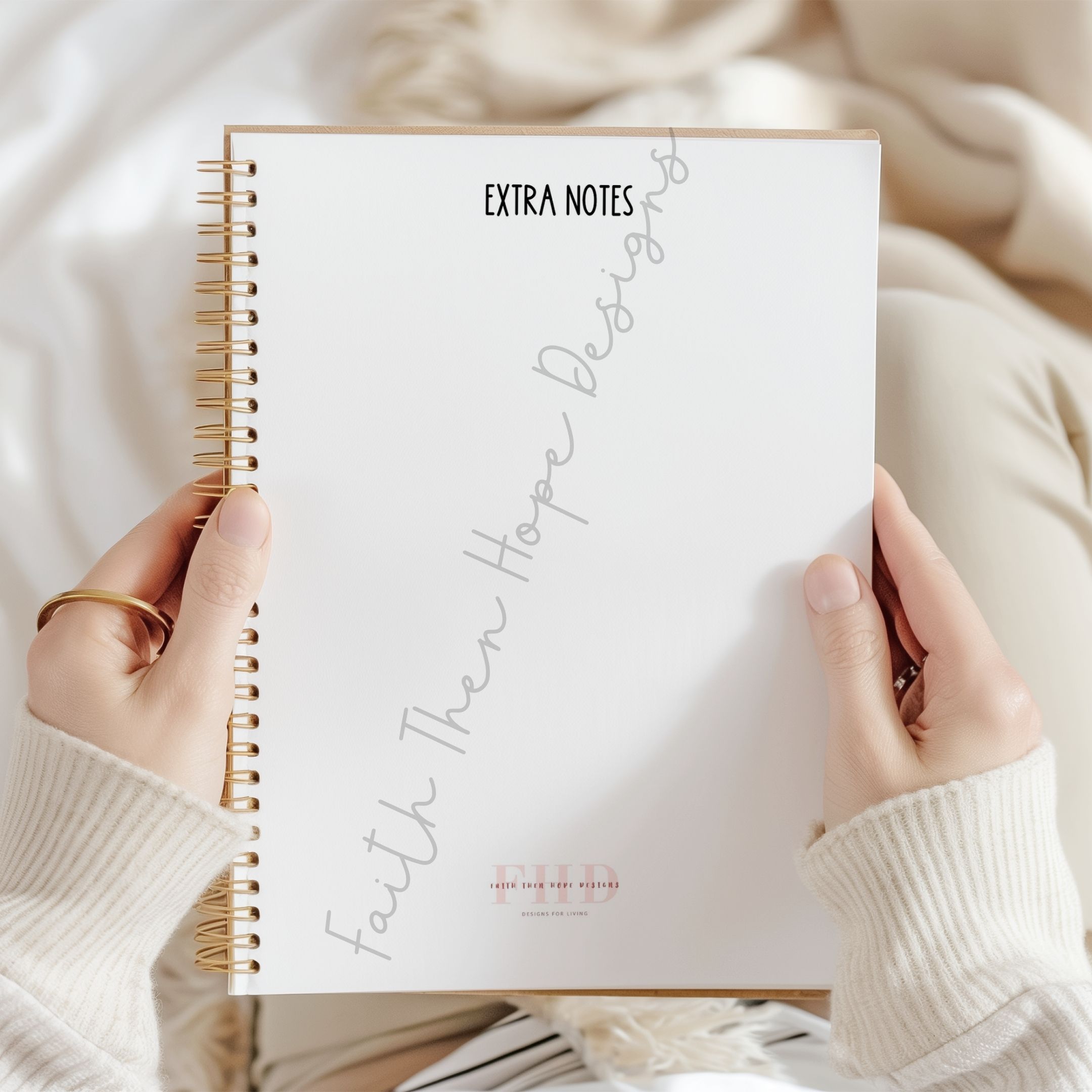 Green Floral Sermon Notes Template Christian Bible Planner Printable Faith Journal Digital Download Church and Prayer Notes - Image 8