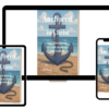 Book cover of 'Anchored in Christ' displayed on a tablet, phone, and computer screen.