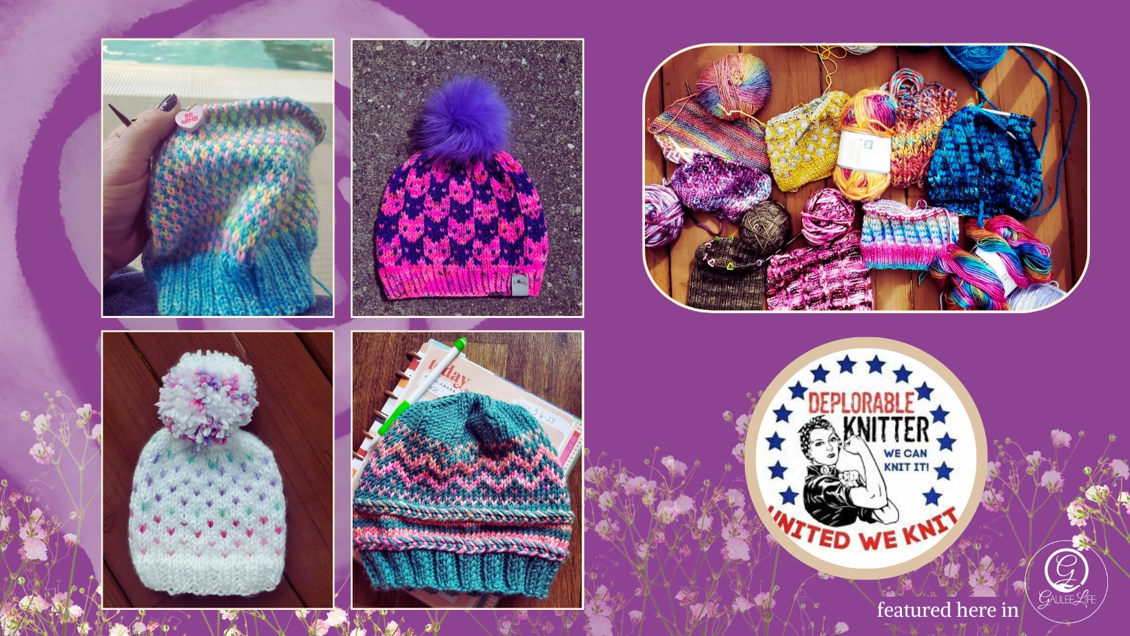Deplorable Knitter Vendor Spotlight Feature on Galilee Life