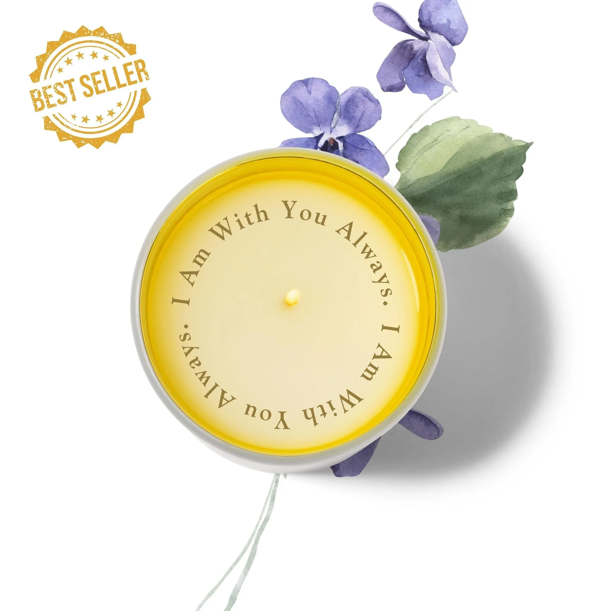 NEW! "I Am With You Always" Matthew 28:20 Revelation Candle