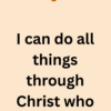 Children’s Coloring Bookmark – Philippians 4:13 Bible Verse