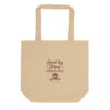 Loved by Jesus · Fueled by Coffee – Organic Cotton Eco Tote Bag