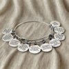23rd Psalm Stainless Steel 10 Charm Bracelet