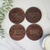 Scripture-Inspired Concrete Candles