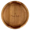 Circle Prayer Bowl | Mango Wood with Prayer Cards
