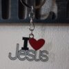 I LOVE JESUS KEYRING
