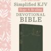 The Hope & Healing Devotional Bible [Dark Sage Doves]
