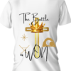 THE BATTLE IS WON T.SHIRT