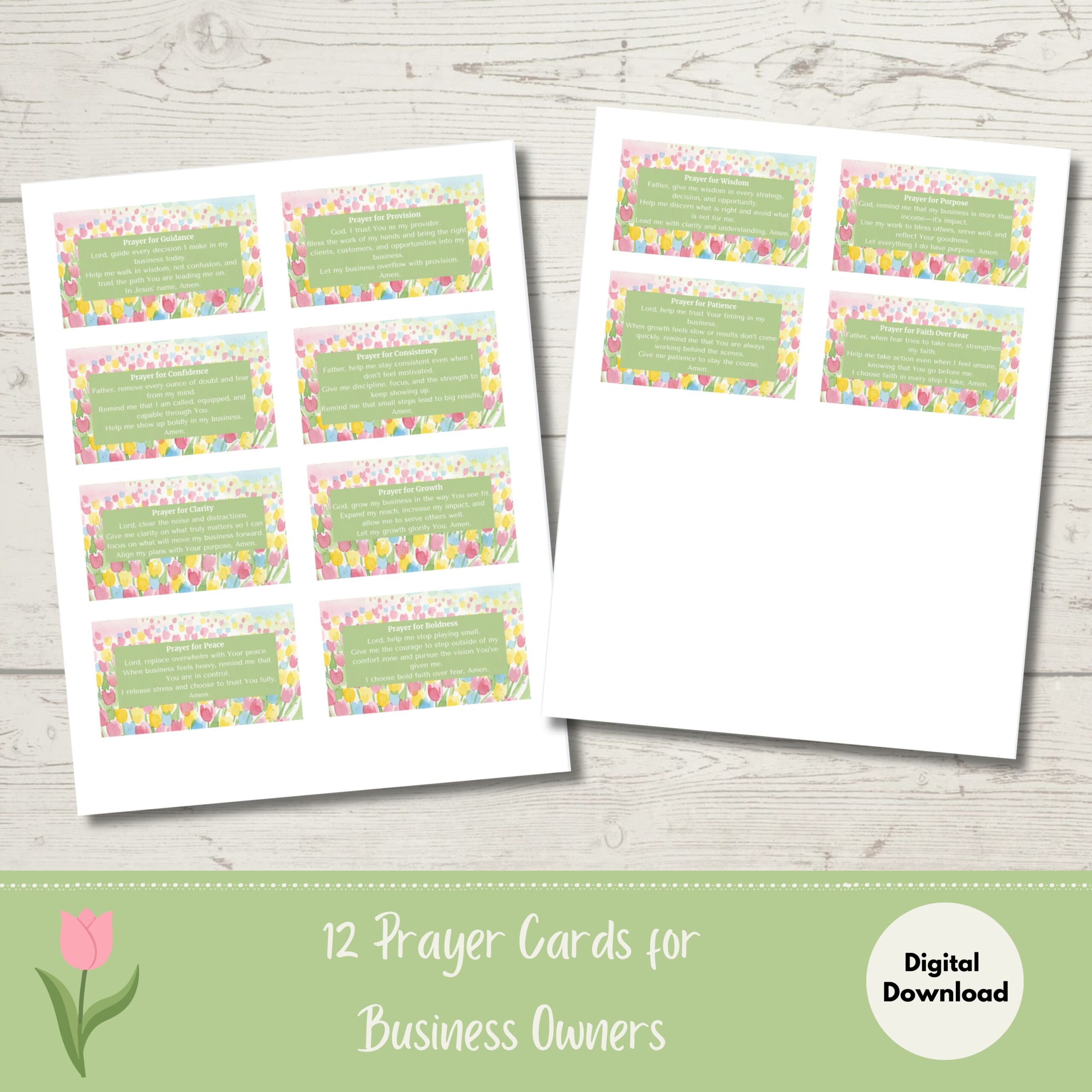 Prayer Cards for Women Business Owners (Digital Download) - Image 2