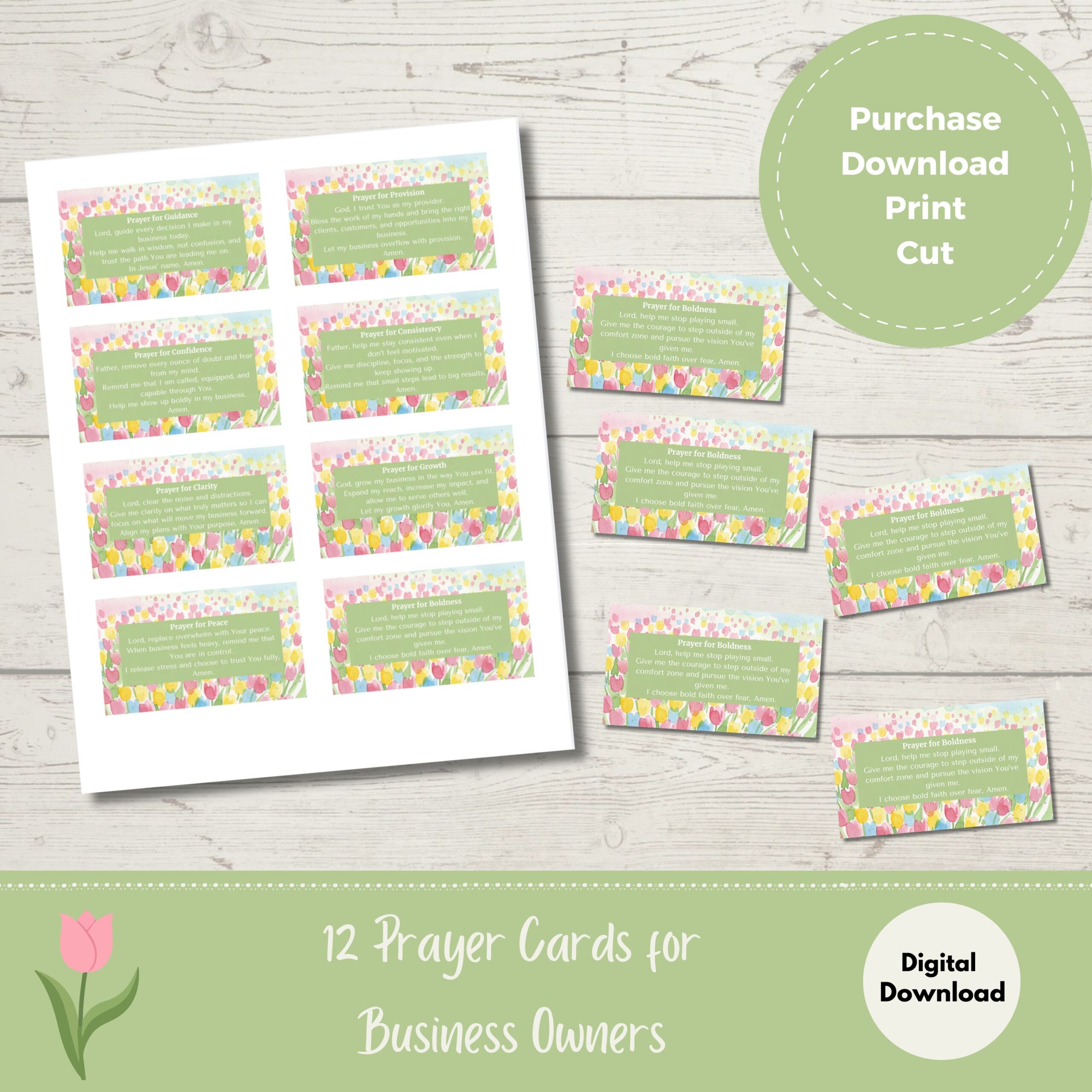 Prayer Cards for Women Business Owners (Digital Download) - Image 3