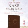 Light for Life NASB Study Bible (Mahogany Lighthouse)