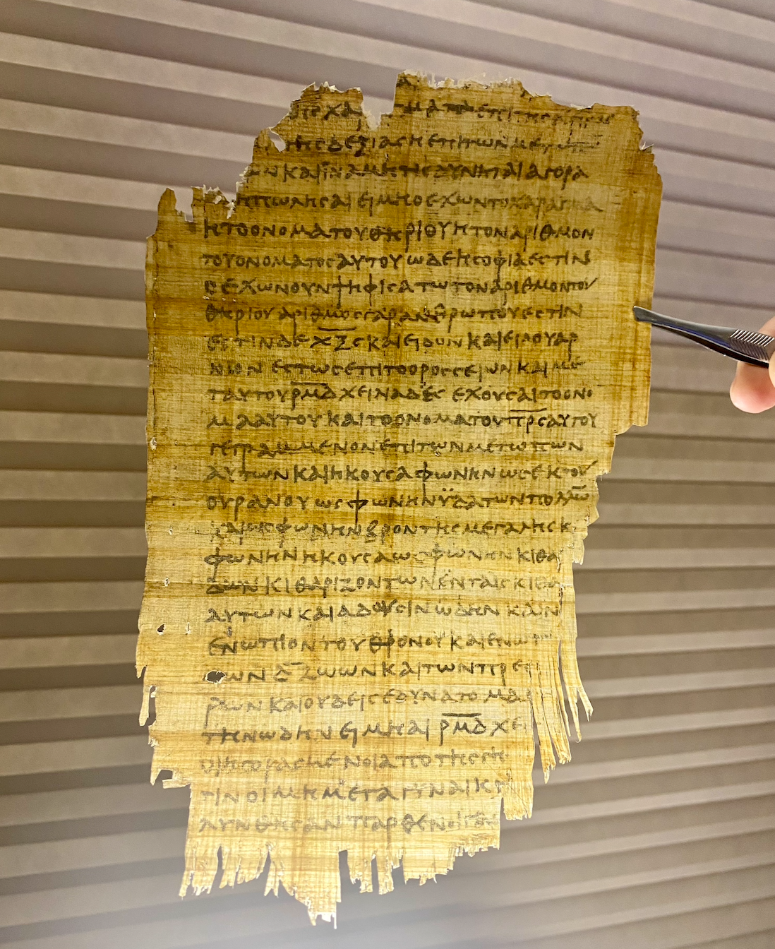 Own a Replica of an Early Book of Revelation Manuscript — Papyrus 47 (3rd Century) - Image 6