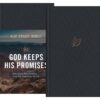 The God Keeps His Promises KJV Study Bible [Slate Leaf]