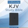 The 1-Minute KJV Study Bible (Pewter Blue)