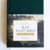 KJV Study Bible, Large Print [Gold Evergreen]