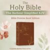 The Holy Bible: SKJV [Chestnut Floral]