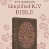 The Barbour Simplified KJV Bible—Deluxe Edi [Brown & Rose]