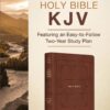 The Holy Bible KJV [Cinnamon & Gold]
