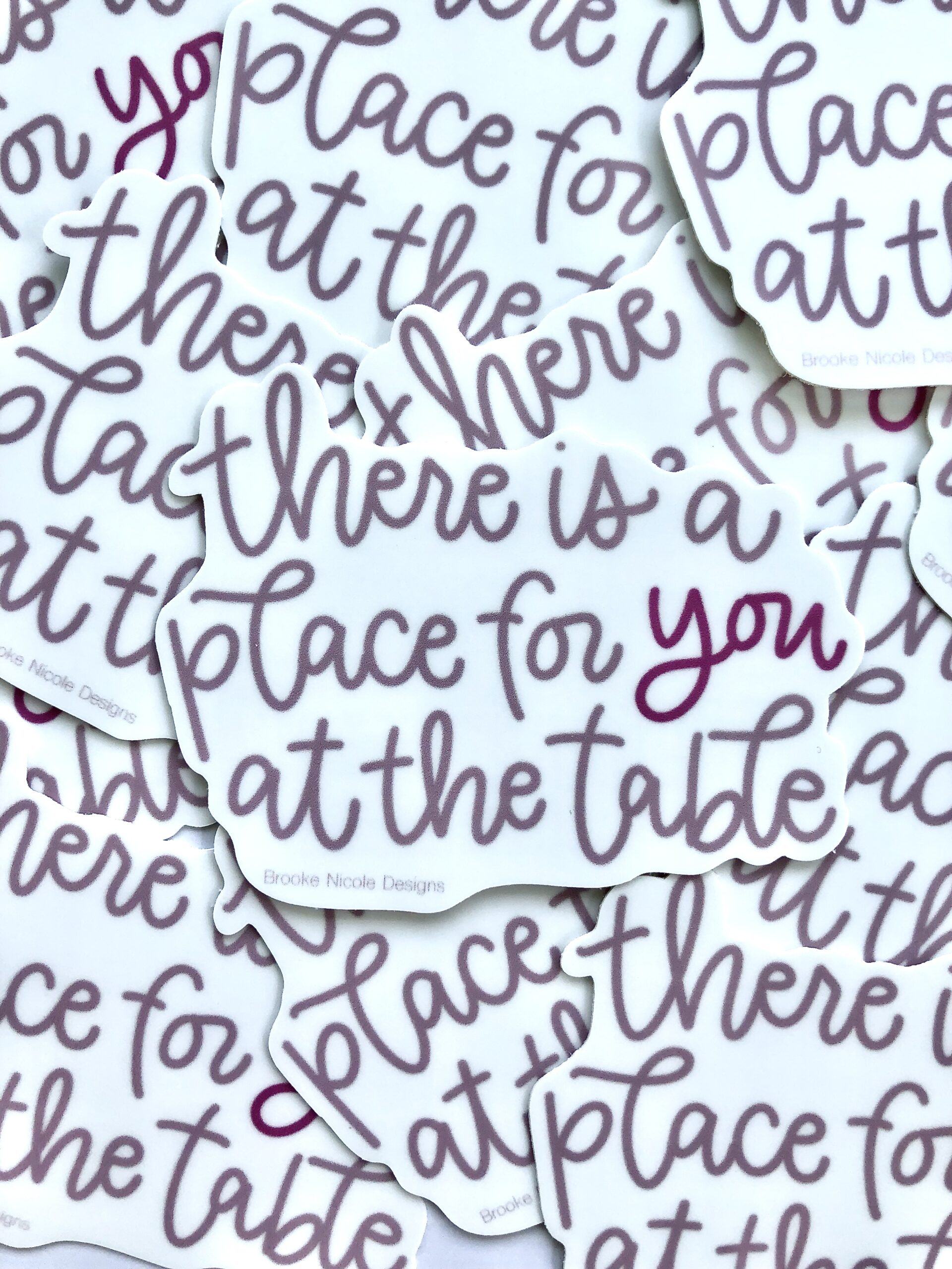 There is a Place for You Vinyl Sticker - Image 2