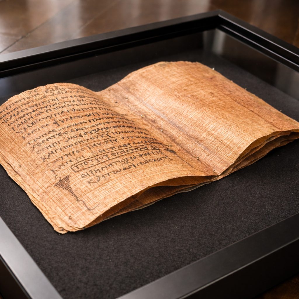 Own an Ancient Replica of the Word of God — P72 Bodmer Papyrus | Complete 1 & 2 Peter | “Peace to All in Christ” - Image 2