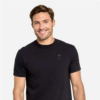 Men's tee shirt with cross on left chest