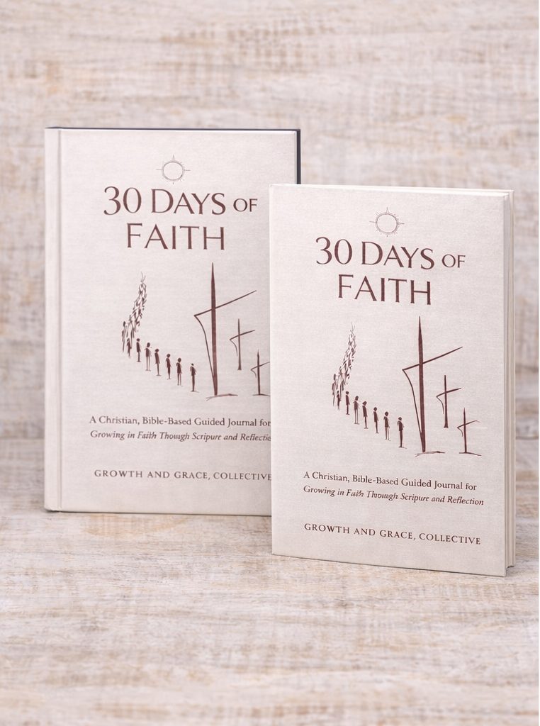Hardcover and paperback journals side by side