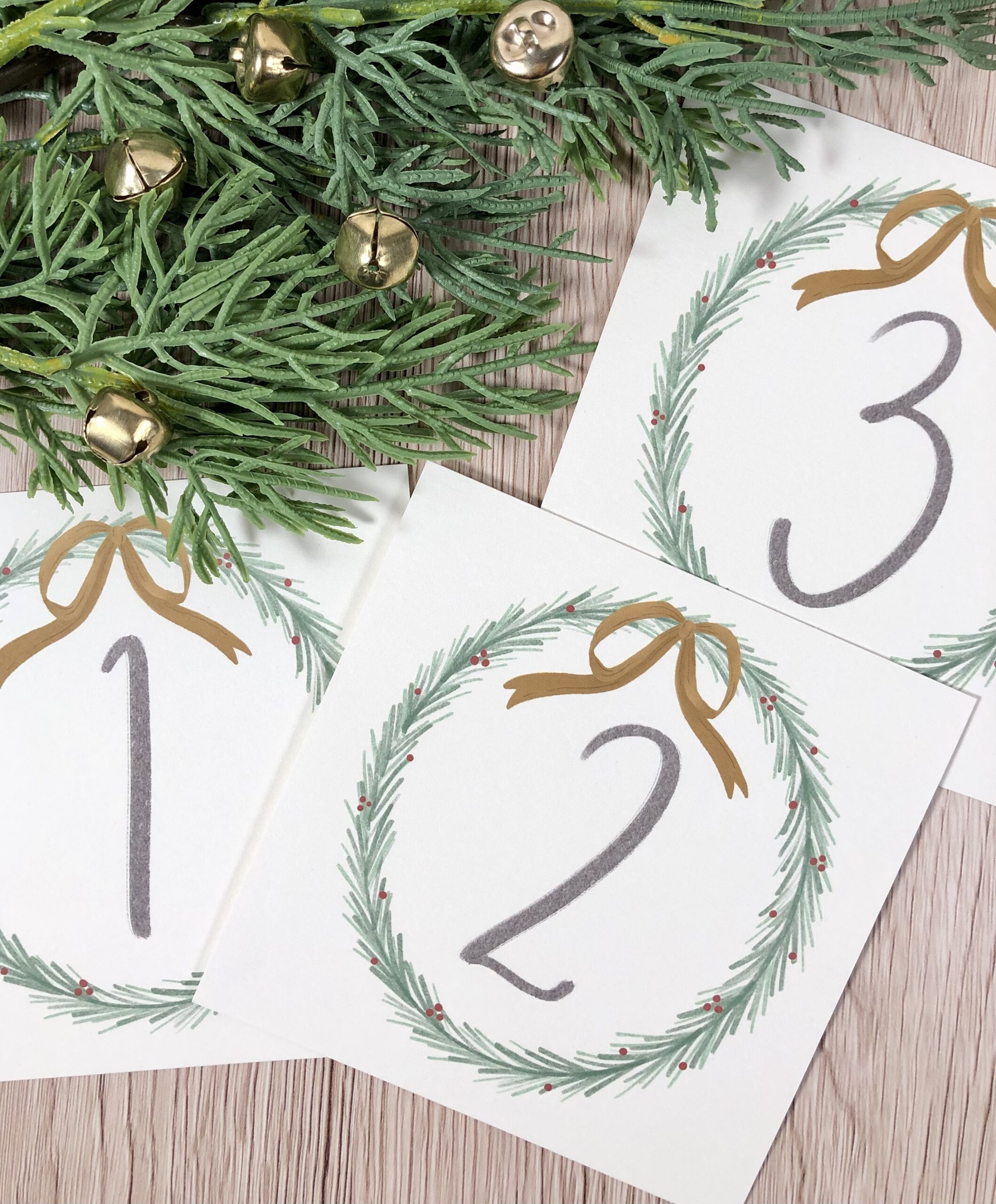 Let Every Heart Prepare Him Room Christmas Advent Scripture Card Set - Image 3