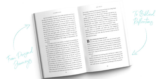 Inside peek of Washed Clean Devotional