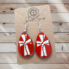 Faith & Baseball Dangle Earrings