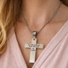Be Still And Know Cross Necklace