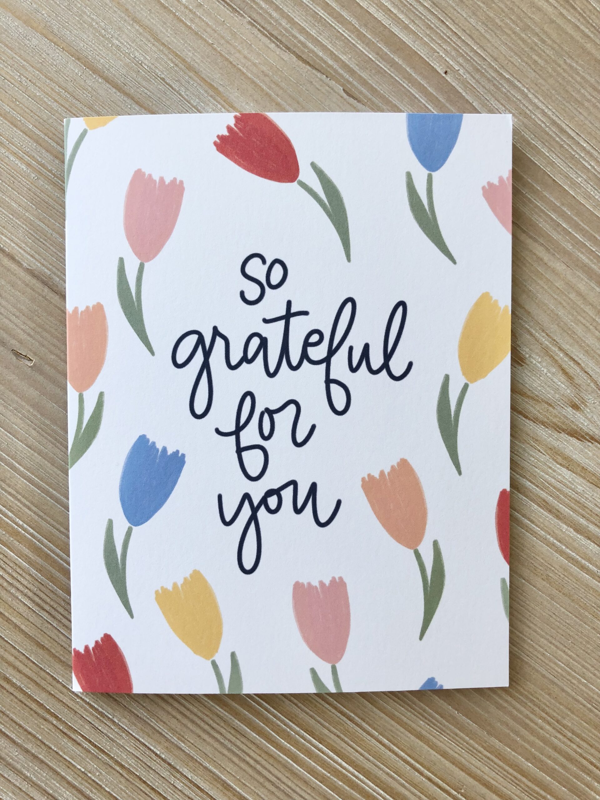 So Grateful for You Friendship Card - Image 2