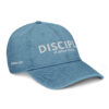 Disciple of Christ Jesus Embroidered Denim Hat – 100% Cotton
